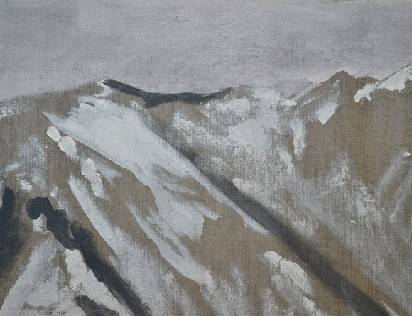 Mountain range paintings