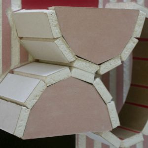 Fire resistant pink